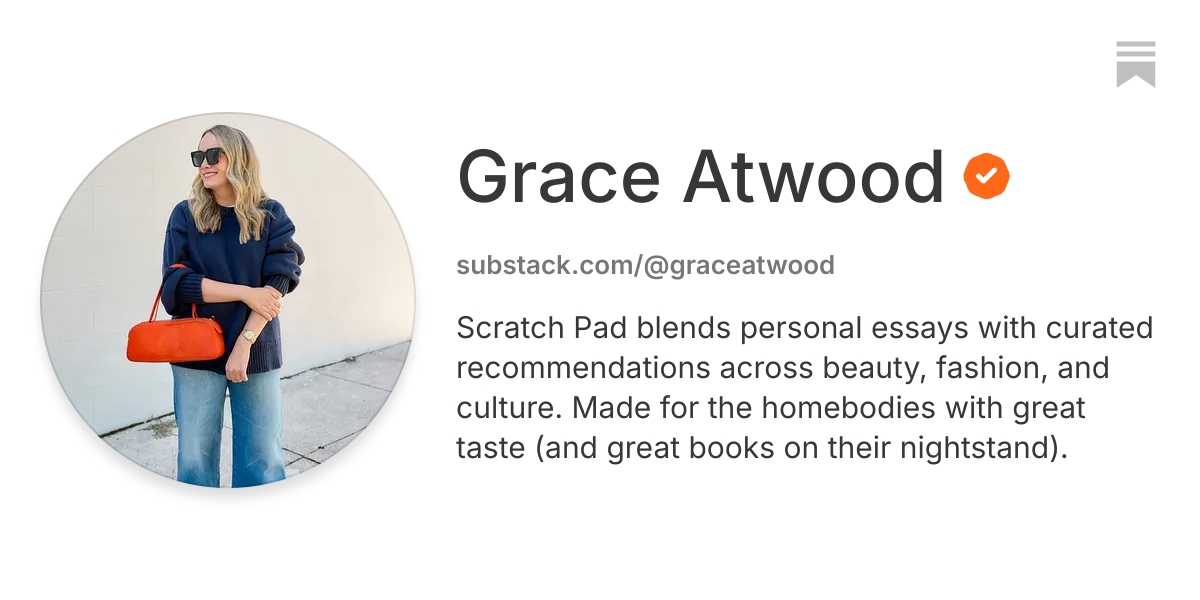 Grace Atwood | Substack