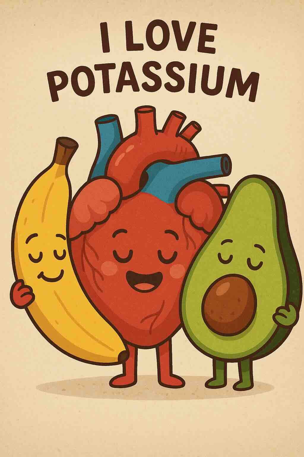 How to keep balance between potassium and sodium consumption to lower blood pressure
