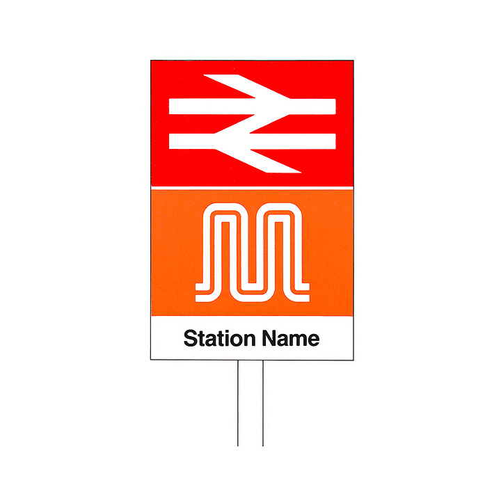 Kenneth Hollick's 1974 logo for Greater Manchester Transport.