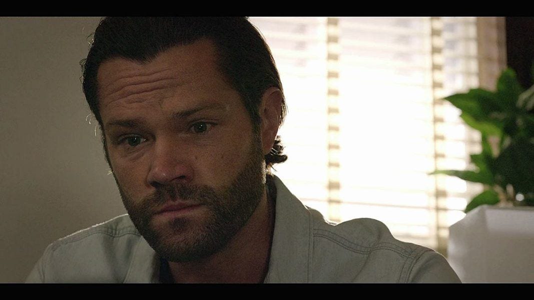 Jared Padalecki working on different acting techniques on Walker set. Jared Padalecki working on different acting techniques on Walker set.