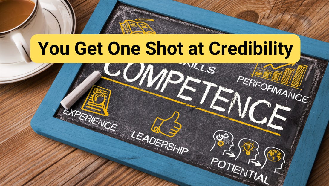 Demonstrate competency and you are on your way to being heard!