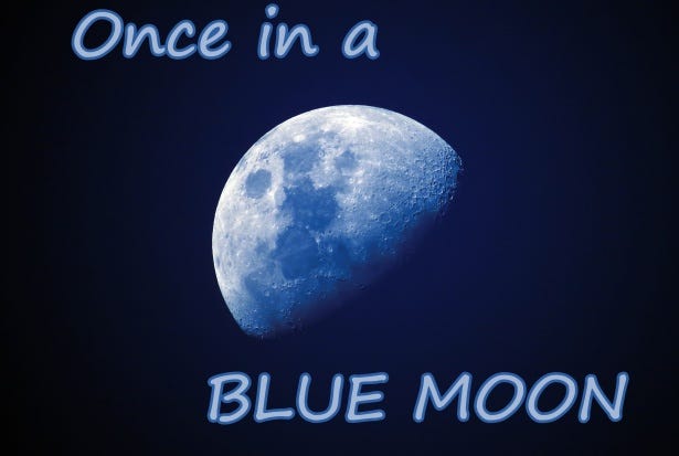 Blue Moon Free Stock Photo - Public Domain Pictures