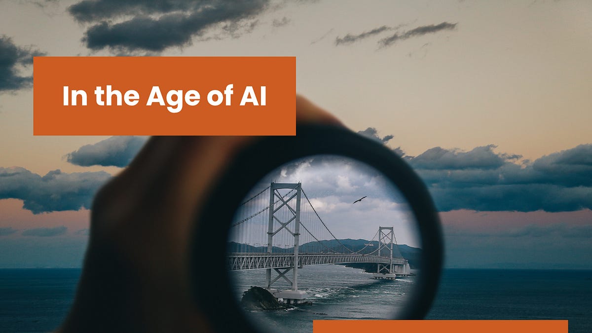 In the Age of AI, You Need a Point of View (7 minute read)
