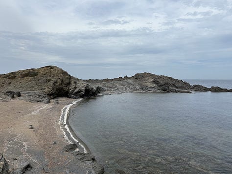 coves beaches north east Menorca gr223 cami de Cavalls