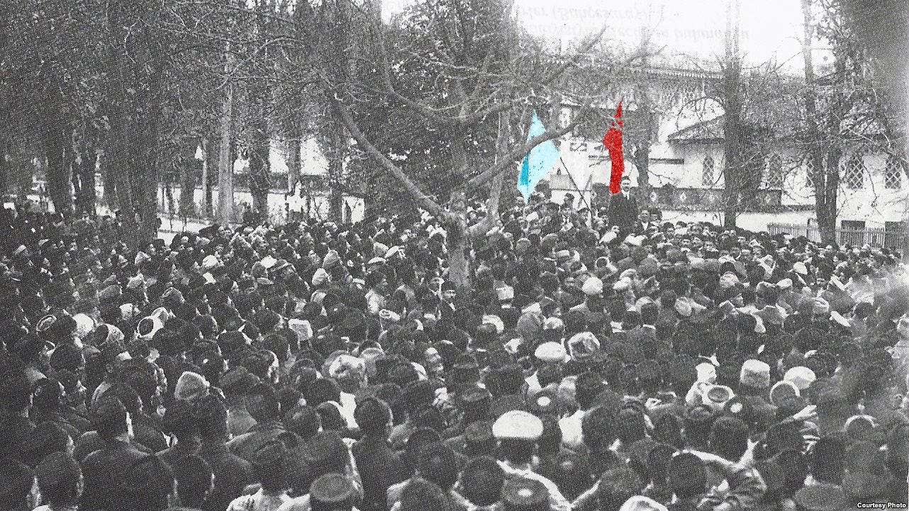 Перший Курултай, 1917 рік.