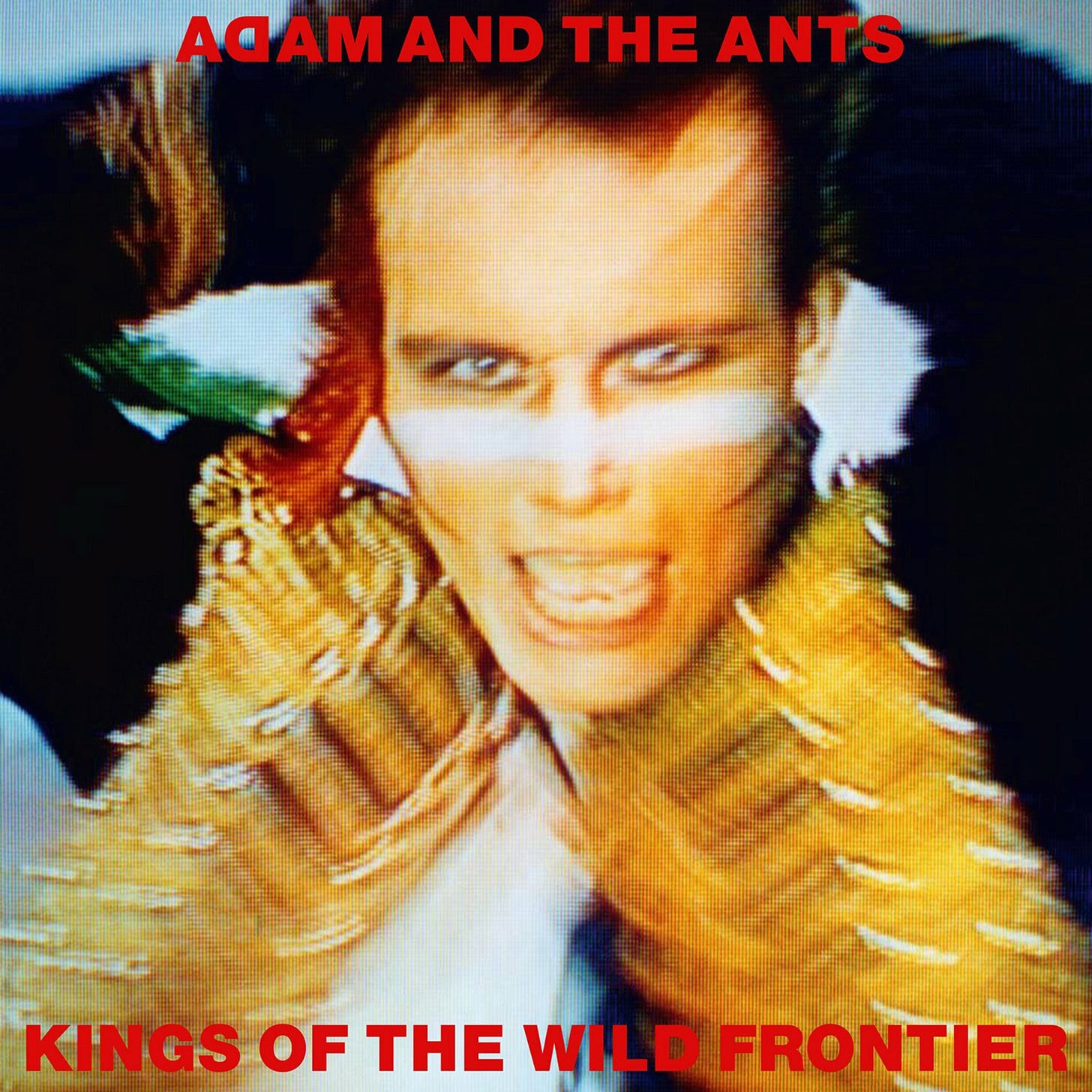 LP sleeve for Kings of the Wild Frontier.