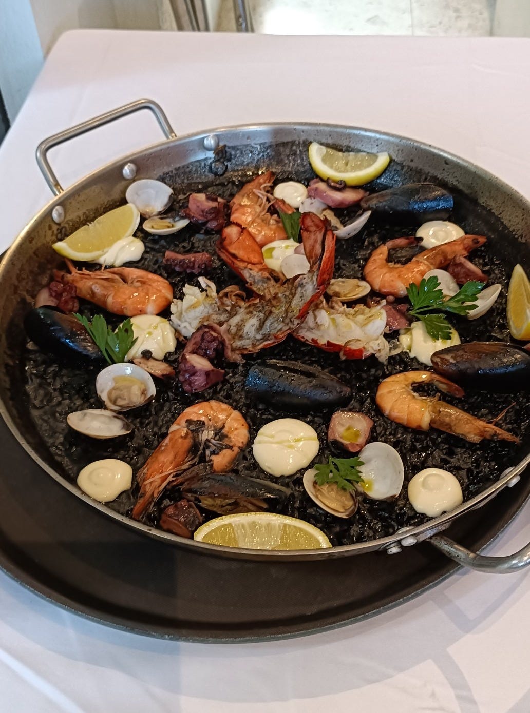 Squid Ink Paella