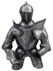 A suit of armour.