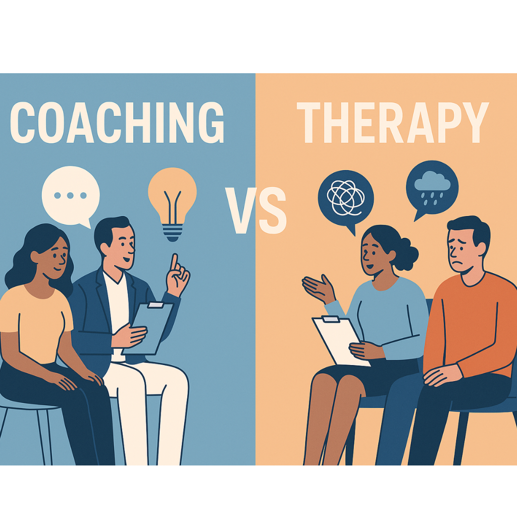 Coaching vs. Therapy: Understanding the Difference and Finding What ...
