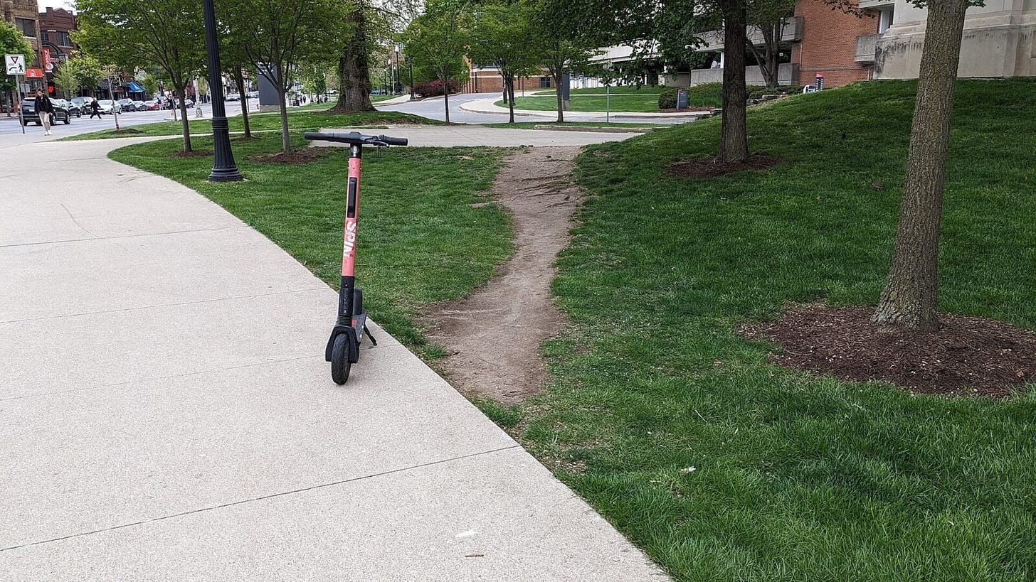 Elephant Paths: Paving the Way for a Human-Centered Public Space at  Michigan State University — Pop-Up City