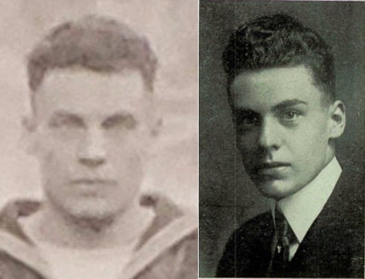Harry Eielson: 1916 Springfield HS (IL) yearbook