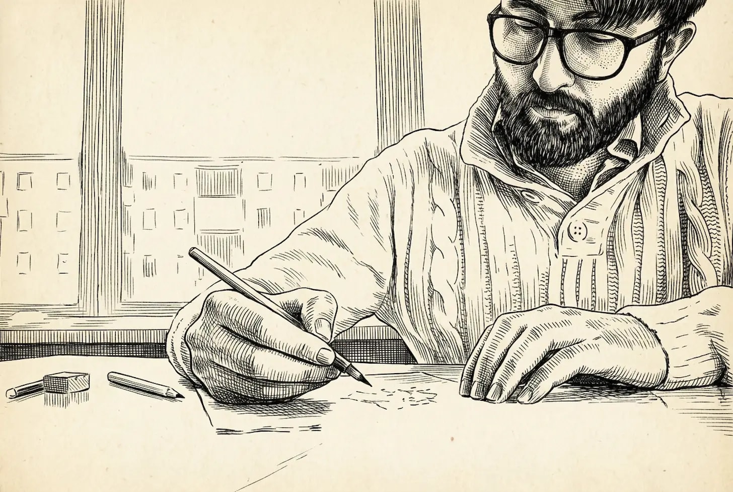 Home Service Tech Writes Simple Thank You Note