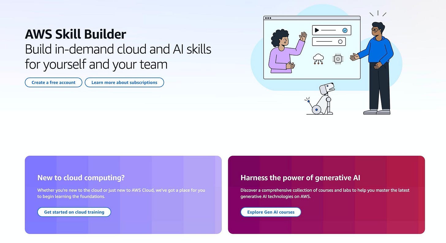 AWS Skill Builder: 500+ FREE AI Courses from Amazon (Stop Paying for ...