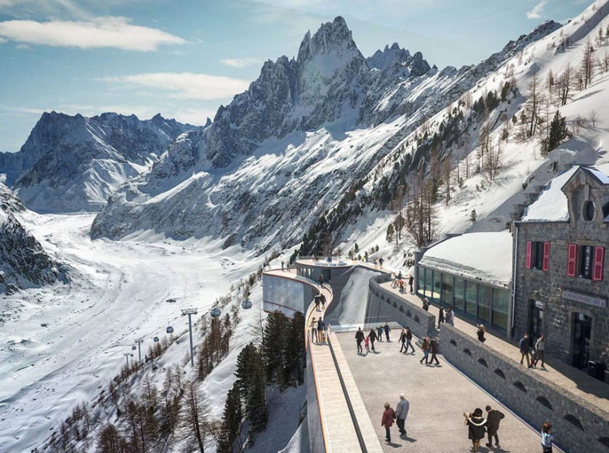 Mer de Glace Chamonix - The Ice Cave & Montenvers Train