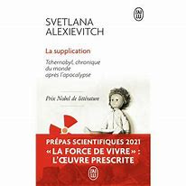 Résultat d’images pour la supplication de svetlana alexievitch