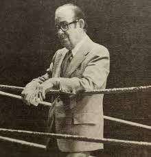 Joe McHugh was the ring announcer for ... Joe McHugh was the ring announcer for ...