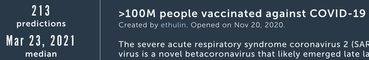 100M vaccinated by Mar 23