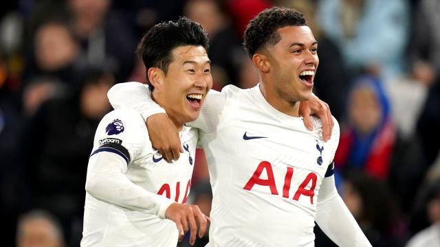 Son Heung-min expecting goals to flow soon for Brennan Johnson - Yahoo Sport