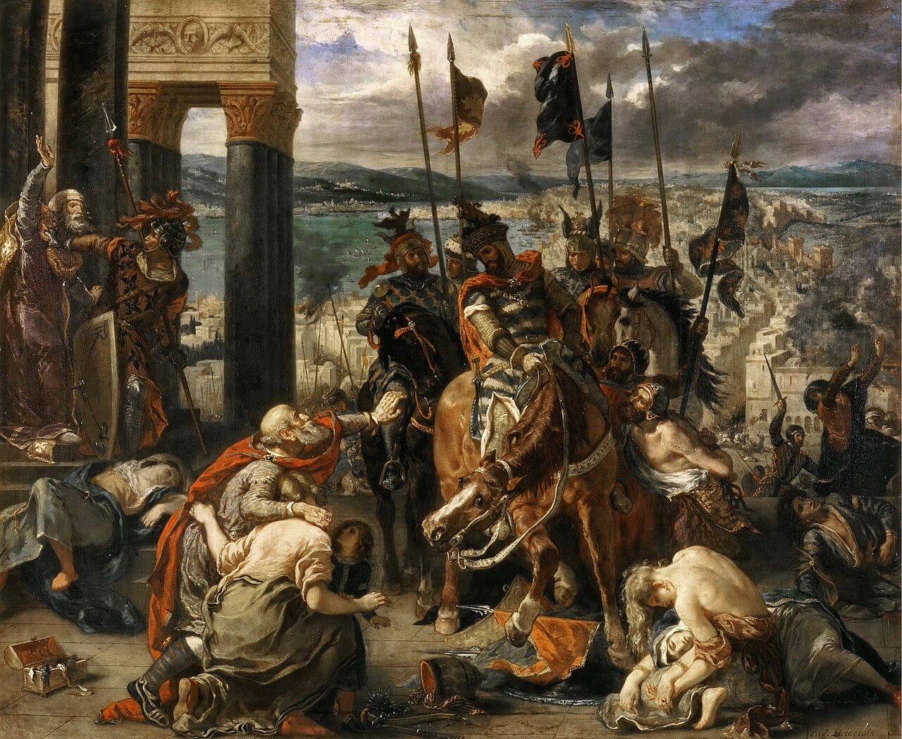Delacroix Entry of the Crusaders