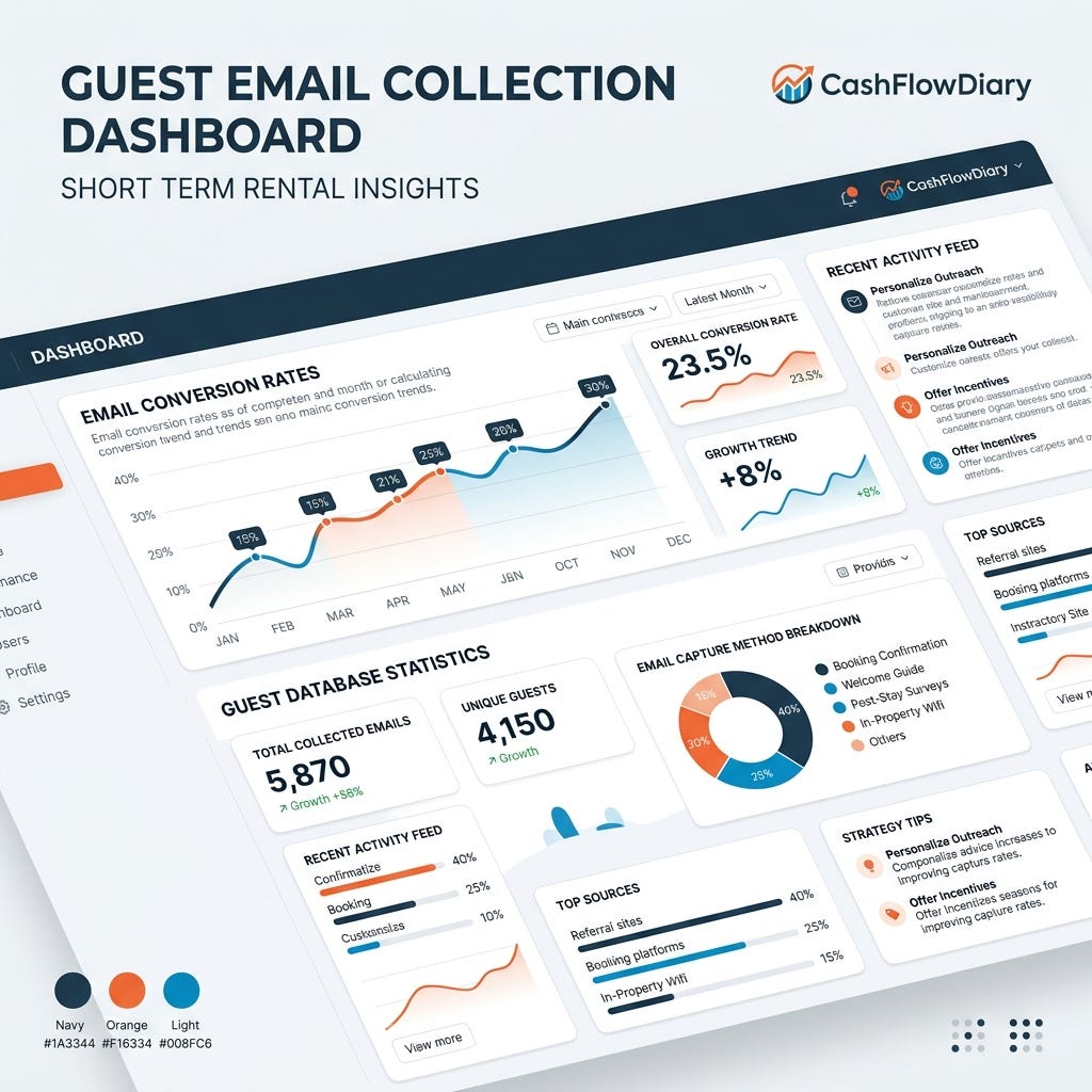 Guest Email Collection Dashboard Insights