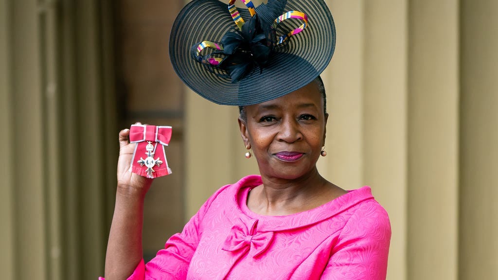 Kathy Williams at Buckingham Palace