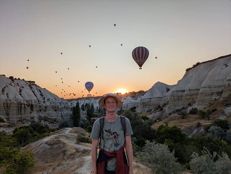 Balloons in White and Love Valleys