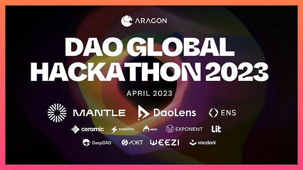 DAO Global Hackathon 2023's first wave of partners