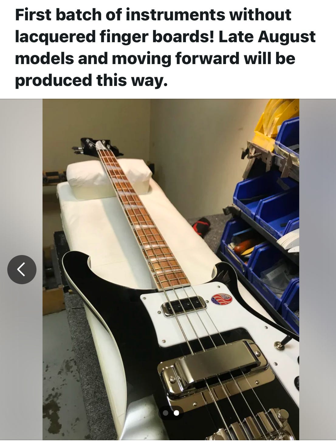 Timeline: The Evolution of the Rickenbacker 4003