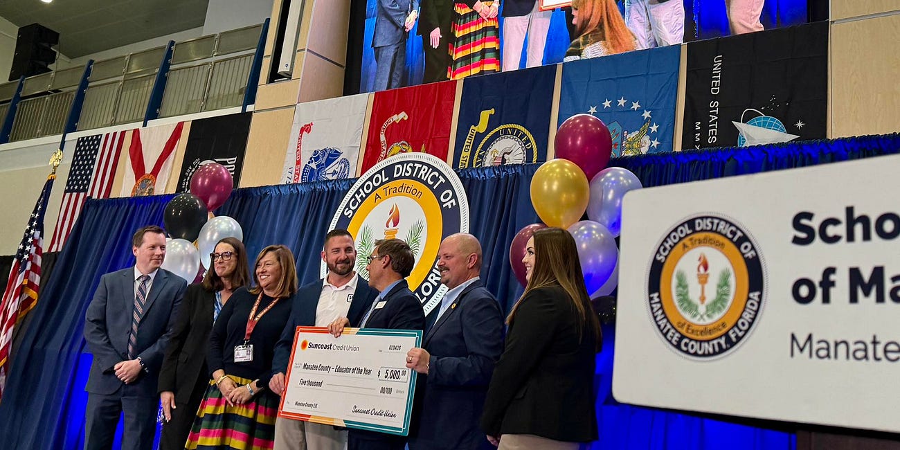 Braden River High School Educator and Bayshore Elementary Paraprofessional Honored as 2026 District Award Recipients