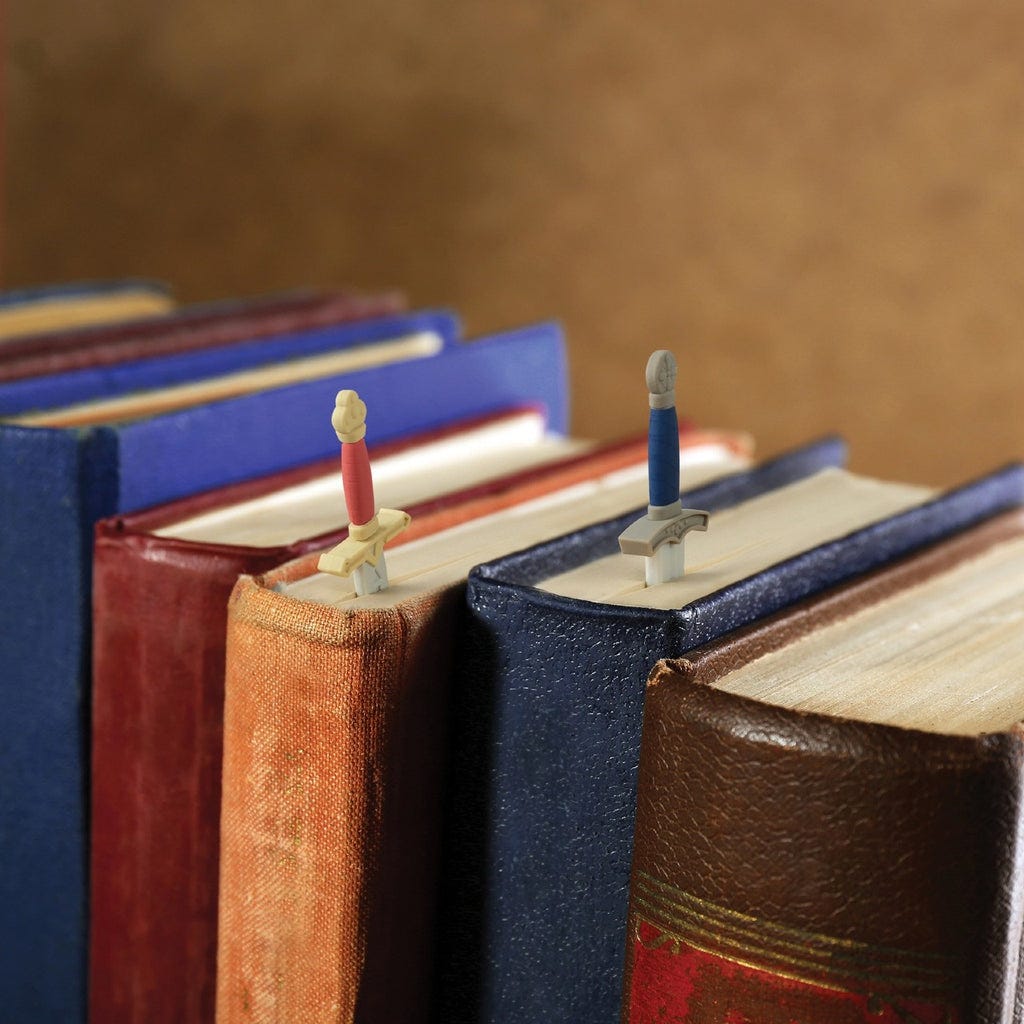 Sword Book Slayer Bookmark Set Fred & Friends Books Sword Book Slayer Bookmark Set Fred & Friends Books