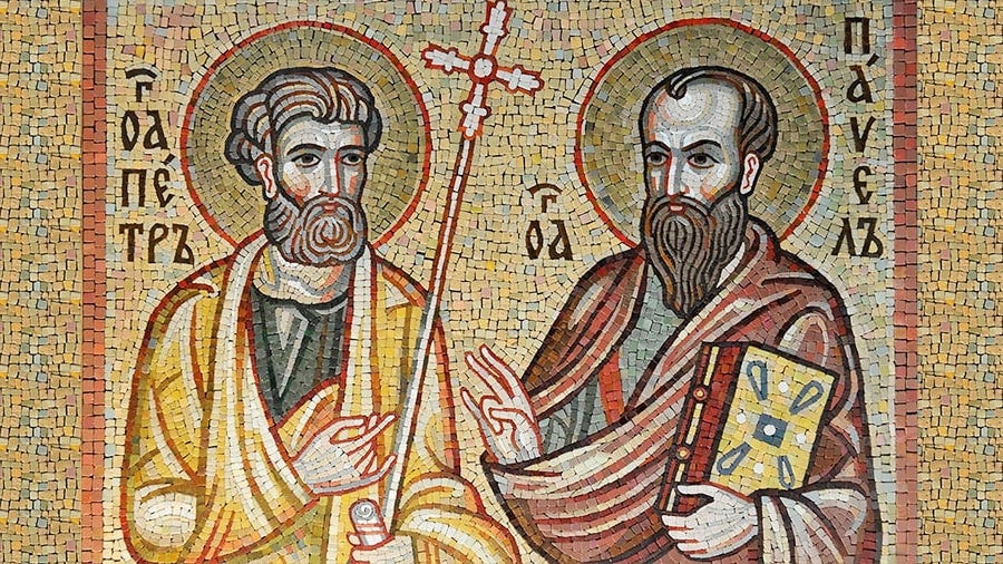 mosaic apostles