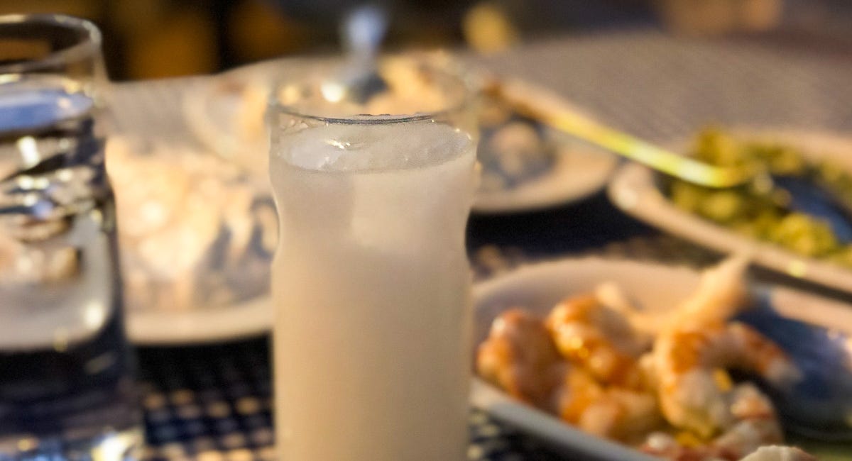 An evening at a Turkish meyhane