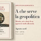 Appunti di Geopolitica: il nuovo numero della rivista