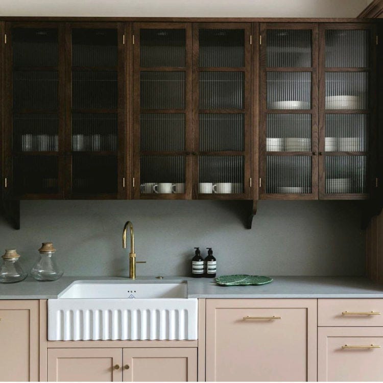 pink and wooden kitchen design by studio duggan and 202 design photo by mariell lind hansen pink and wooden kitchen design by studio duggan and 202 design photo by mariell lind hansen