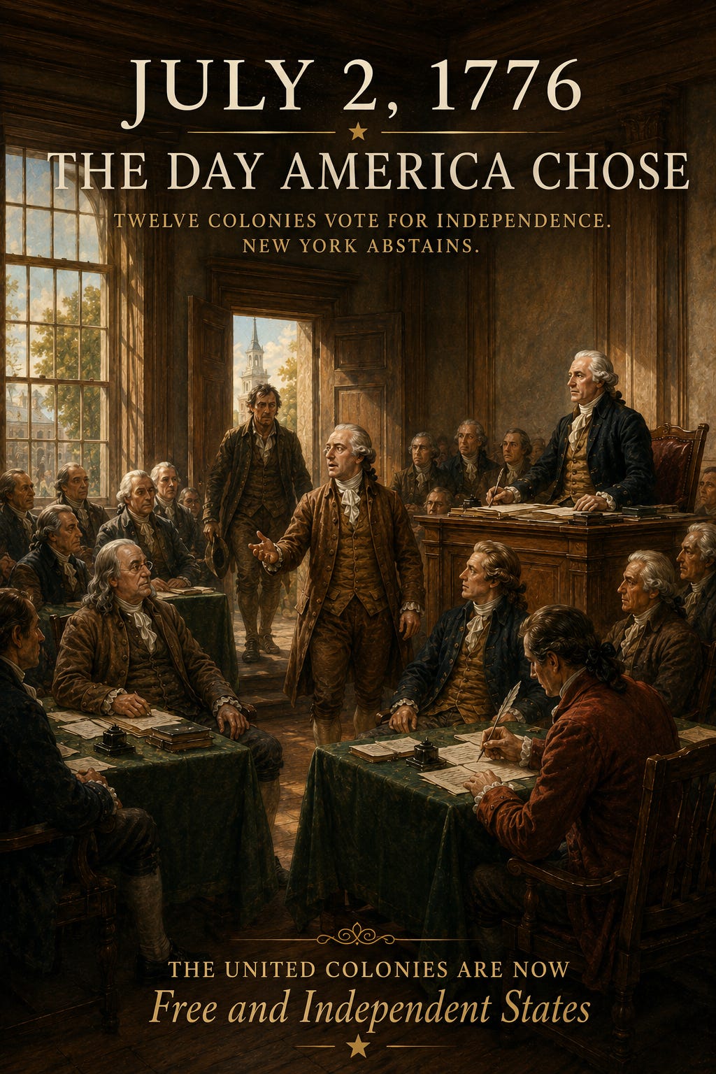 July 2, 1776 - The Day America Chose
