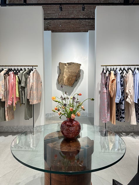 Dries Van Noten - first NYC store in SoHo (168 Mercer St)