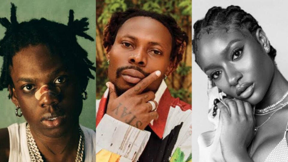 Asake, Ayra Starr, Rema, Others Perform At Afro Nation ...