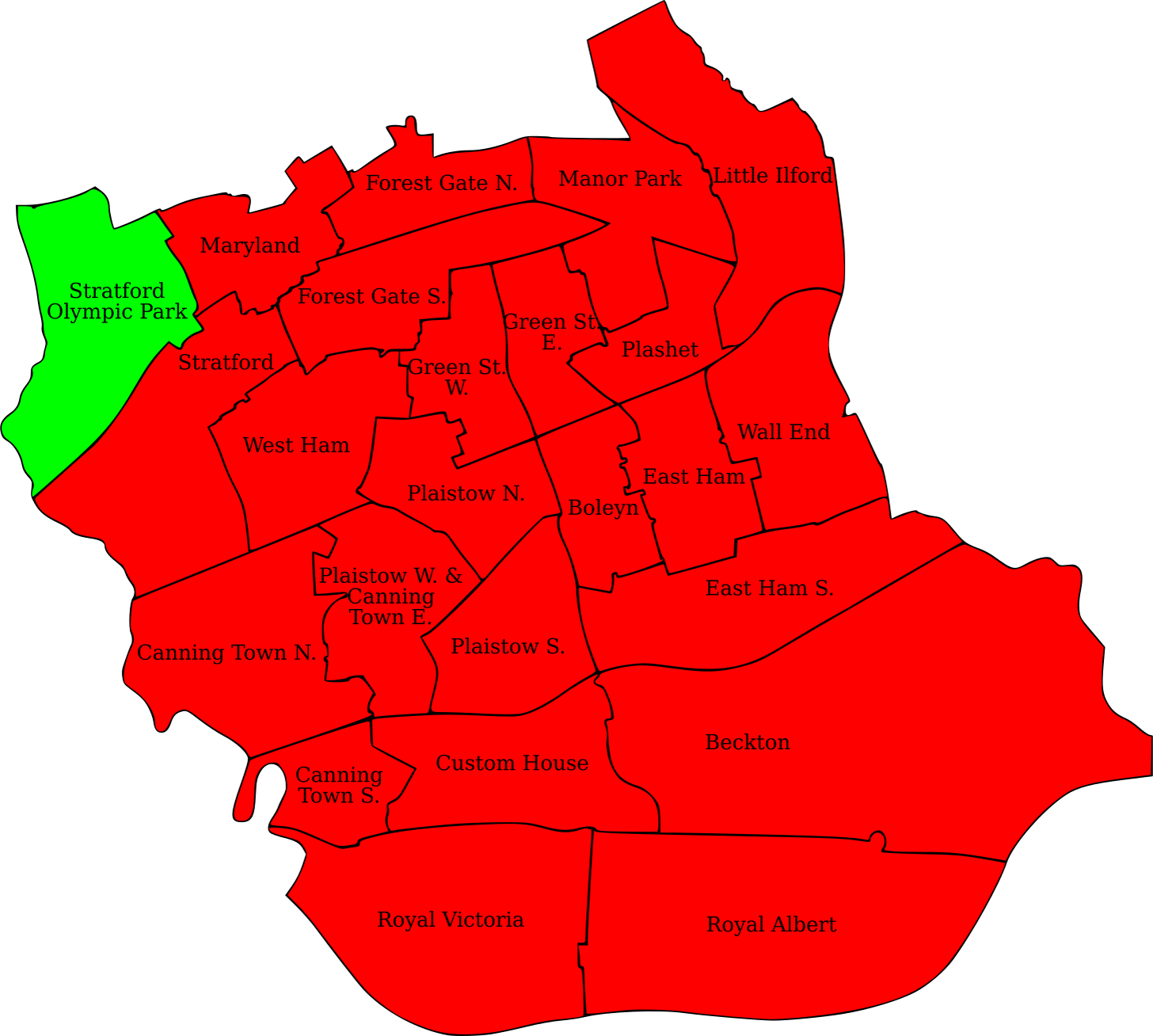 Newham, 2022