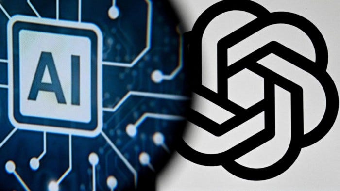 The logo of the ChatGPT application developed by US artificial intelligence research organization OpenAI 