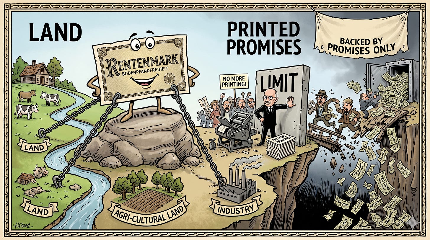 How a Bankrupt Country Created Money Backed by Dirt How a Bankrupt Country Created Money Backed by Dirt