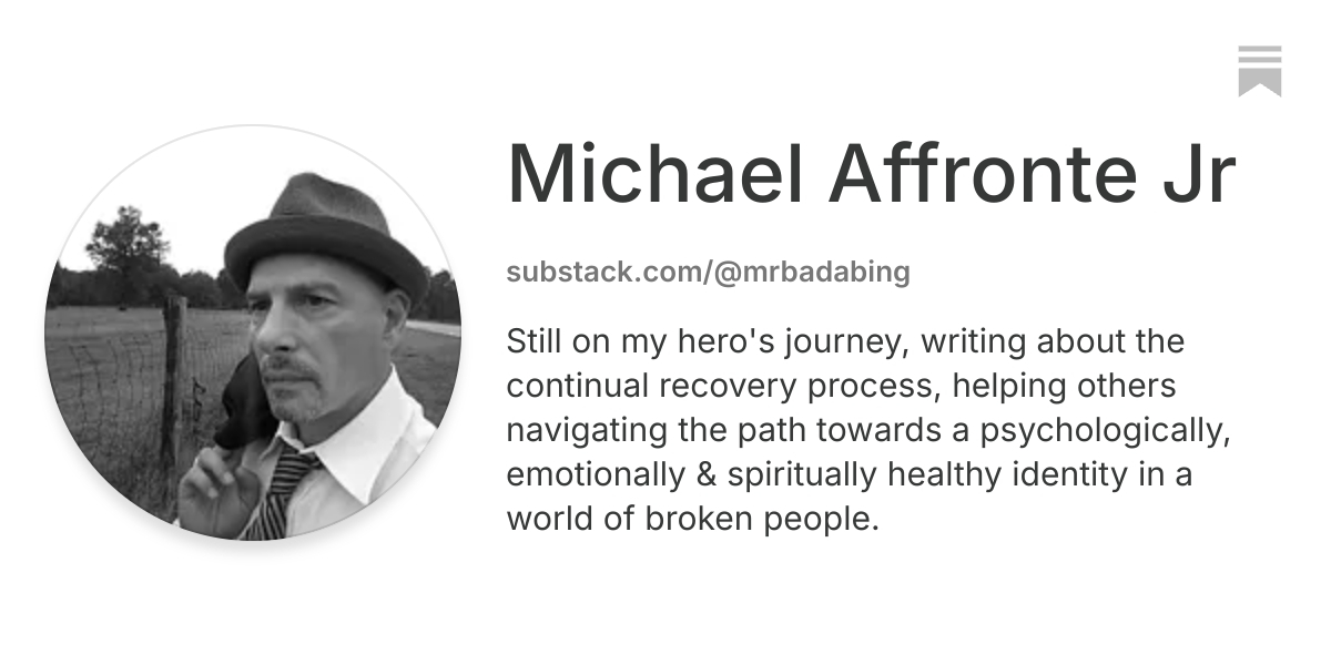 Michael Affronte Jr | Substack