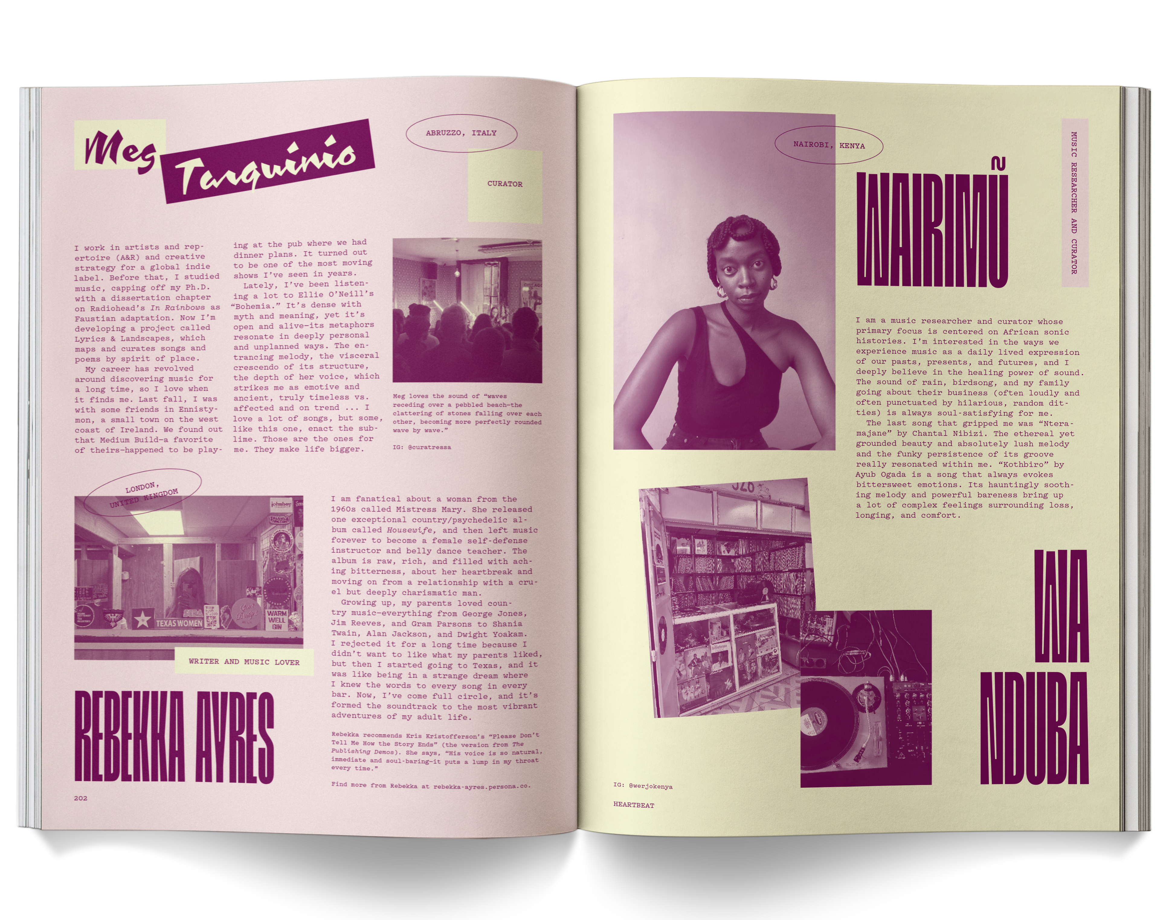 Designing a Music Magazine - by Ellen Freeman