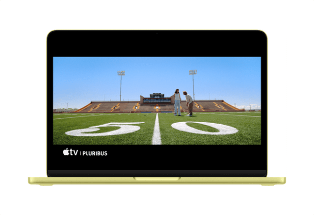 The 13-inch Liquid Retina display on MacBook Neo brings to life sharp, crystal-clear text and vibrant images. The 13-inch Liquid Retina display on MacBook Neo brings to life sharp, crystal-clear text and vibrant images.