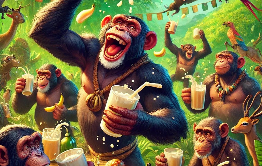 Charismatic Chimpanzees Charm and Perfect Panic in the Pangolin
