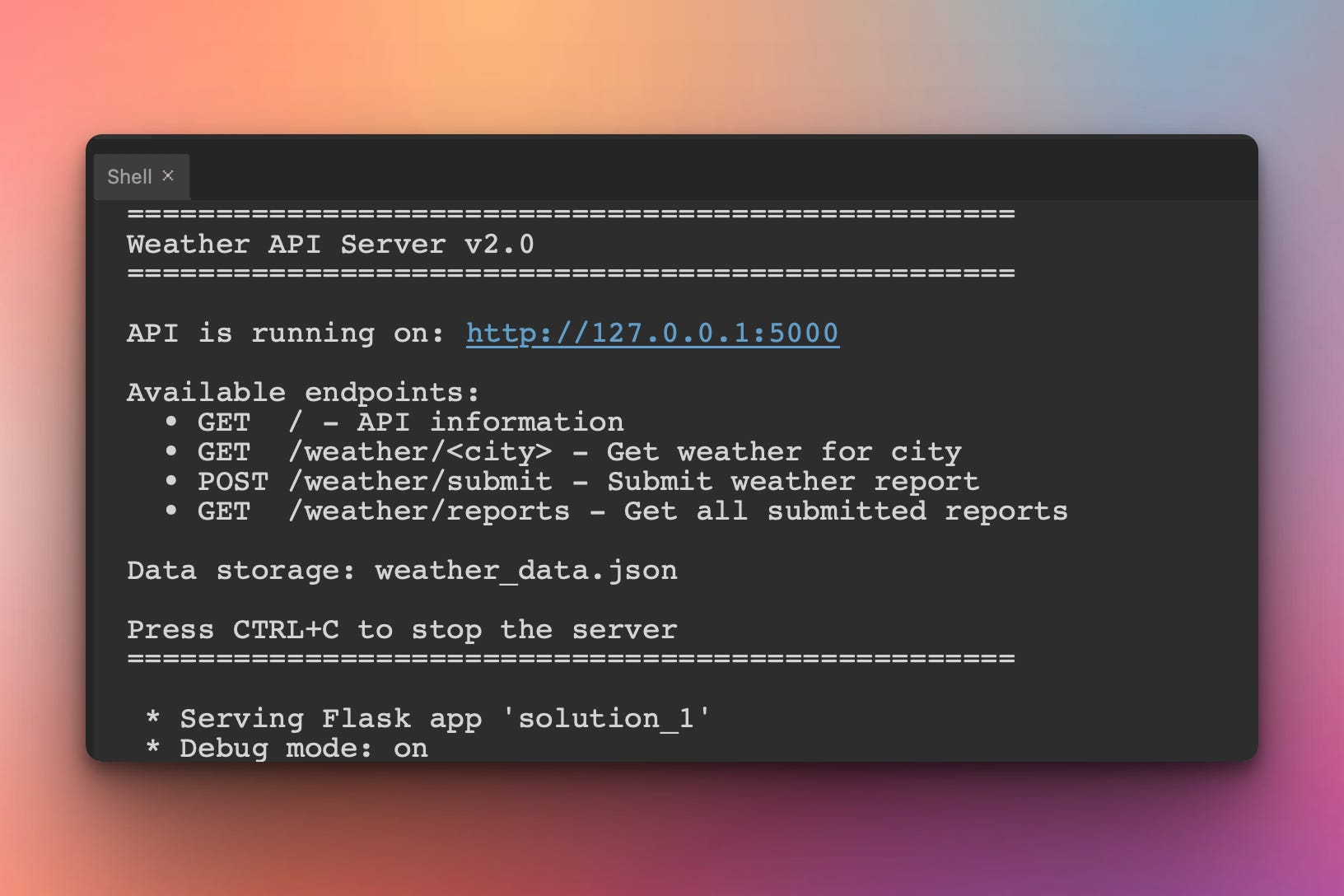 Build a Weather Data API: Day 2 - POST Requests & Data Storage