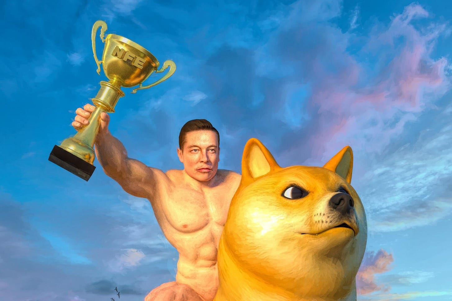A Crypto Vanity Dream Now Features Musk, Beeple, Justin Sun, DOGE and NFTs