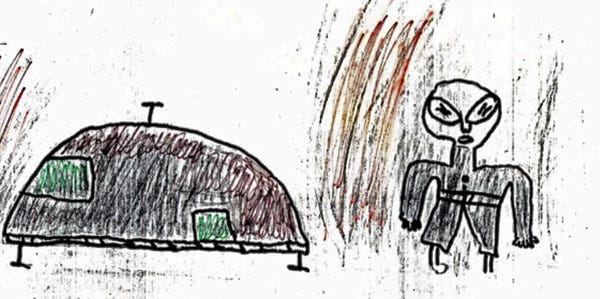landed-UAP-along-one-of-beings-Dressed-all-black-possibly-with-markings-on-them-Ariel-School-UFO-Landing-Incident-Ruwa-Zimbab