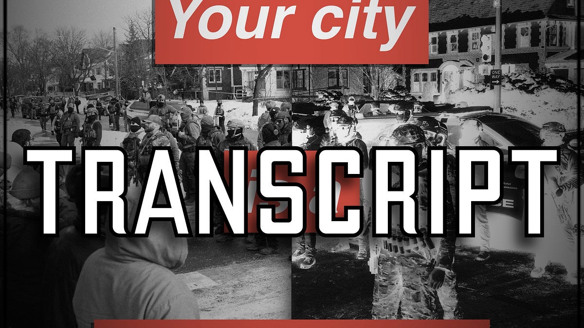 Transcript - America This Week, Jan 30, 2026: “Marriage Advice From Matt and Walter, and Minnesota”
