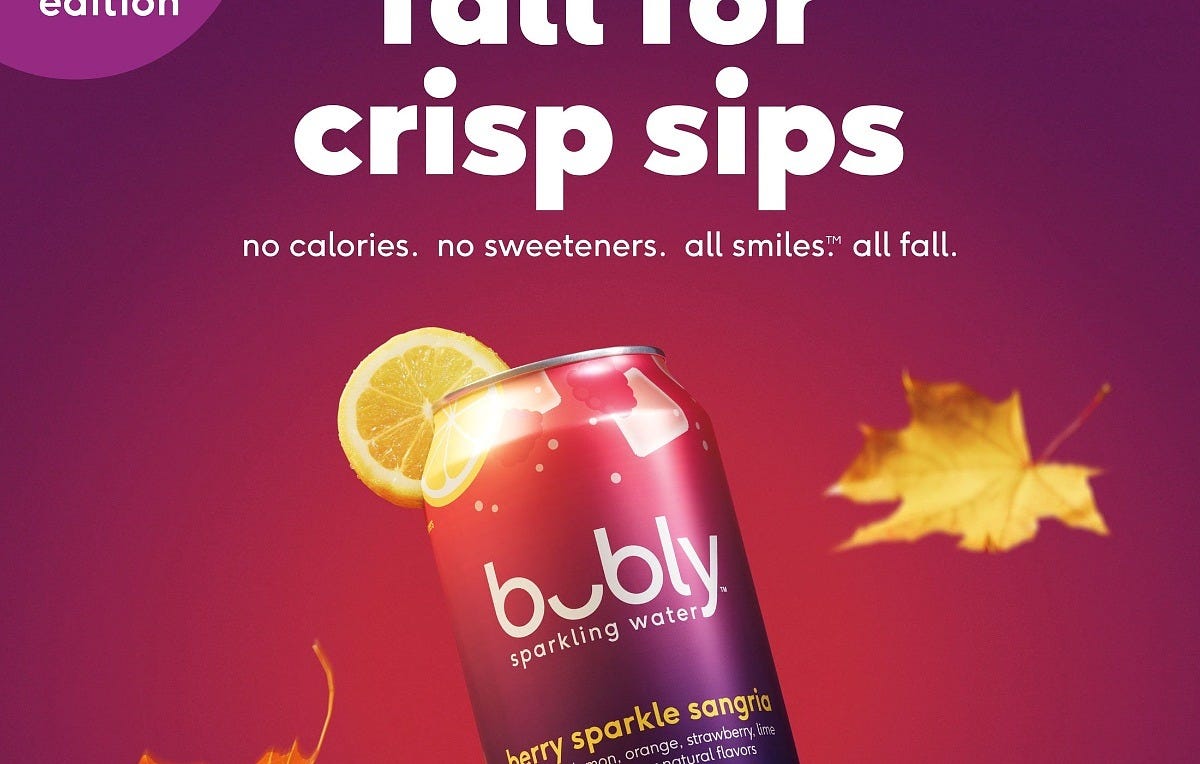 Bubly Berry Sparkle Sangria. Image: Bubly