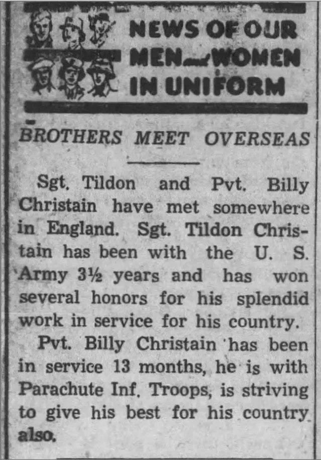  The Lamar Democrat, May 24, 1944 (Source: Judy Cahoon Egan) 